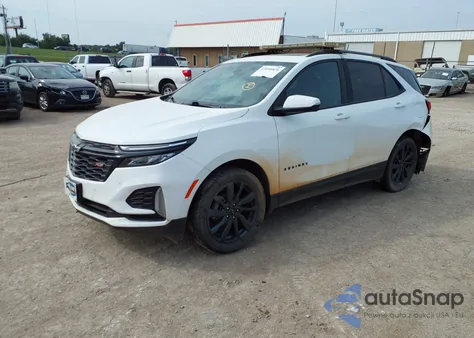 2024 Chevrolet Equinox Fwd Rs из США, поврежденный, VIN 3GNAXMEG7RS100879